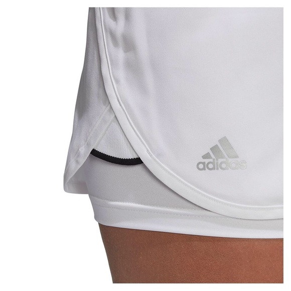 adidas Pants - Adidas Women's White Tennis Club Shorts, Size XL